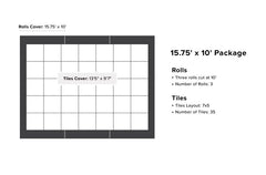 ProStep dance floor kit taped perimeter ramp edge