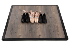 Practice dance floor kit — portable dance floor with edging (view 2)