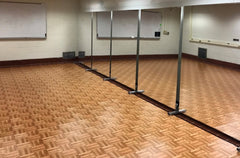 Practice dance floor tiles — interlocking portable dance floor (view 3)
