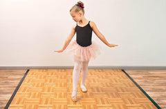 Practice dance floor kit — portable dance floor with edging (view 3)